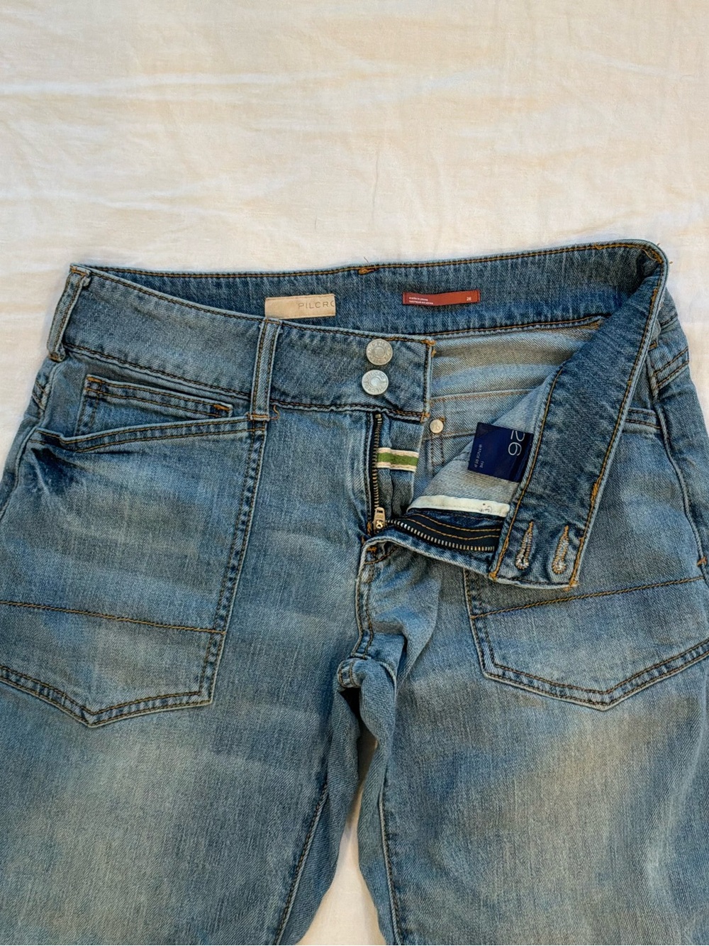 Anthropologie Light Blue Boyfriend Jeans - Picture 3 of 3